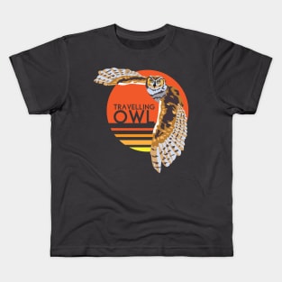 Travelling Owl Kids T-Shirt